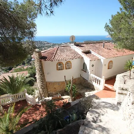 Villa Bellevue - Sea View With Private Pool In Benissa *